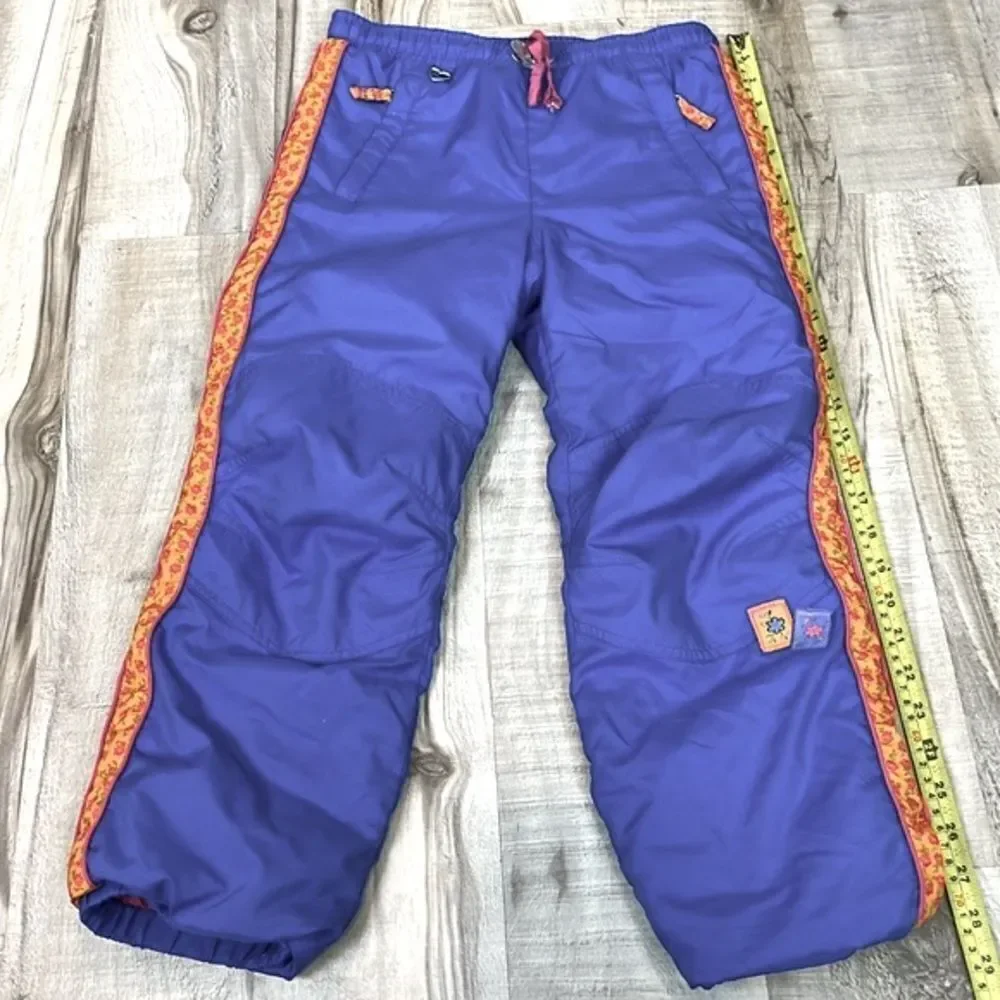 Obermeyer vintage ski pants ‘Sunshine ‘n Roses’ size 7 / small